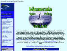 Tablet Screenshot of islamoradasportfishing.com